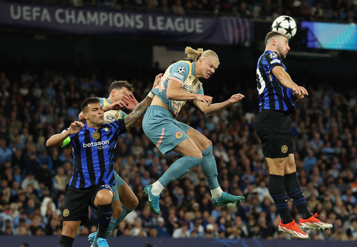 Haaland tịt ngòi, Man City hòa Inter Milan ở Champions League  - Ảnh 2.